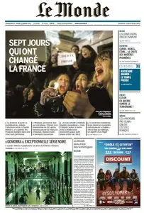 Le Monde du Dimanche 18 et Lundi 19 Janvier 2015
