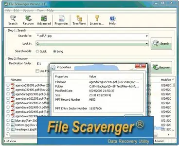 File Scavenger 3.2.22.20100719