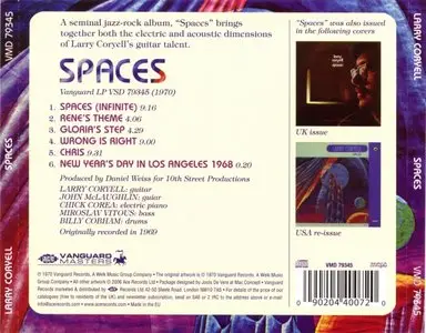 Larry Coryell - Spaces (1970) {Vanguard}