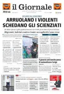 il Giornale - 8 Gennaio 2019