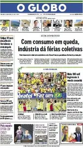 O Globo - 3 de junho de 2014 - Terça
