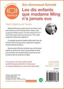 Eric-Emmanuel Schmitt, "Les dix enfants que madame Ming n'a jamais eus"