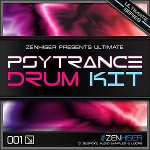 Zenhiser Ultimate Psytrance Drum Kit 01 WAV
