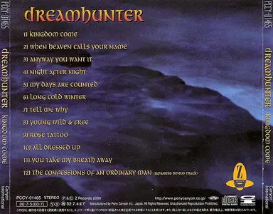 Dreamhunter - Kingdom Come (2000) [Japanese Ed.]