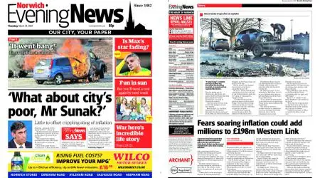 Norwich Evening News – March 24, 2022
