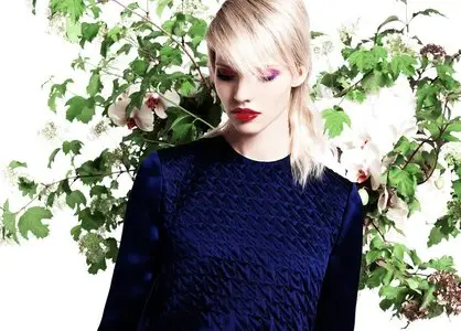 Sasha Luss by Katja Rahlwes for Vоgue China November 2014