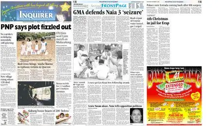 Philippine Daily Inquirer – December 25, 2004