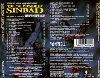 Bernard Herrmann - The 7th Voyage of Sinbad (1958) The Complete Original Soundtrack Recording, Remastered Limited Edition 2009