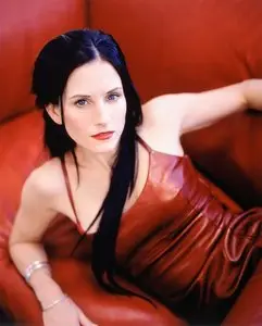 Courteney Cox by Alberto Tolot for Movieline January 2000