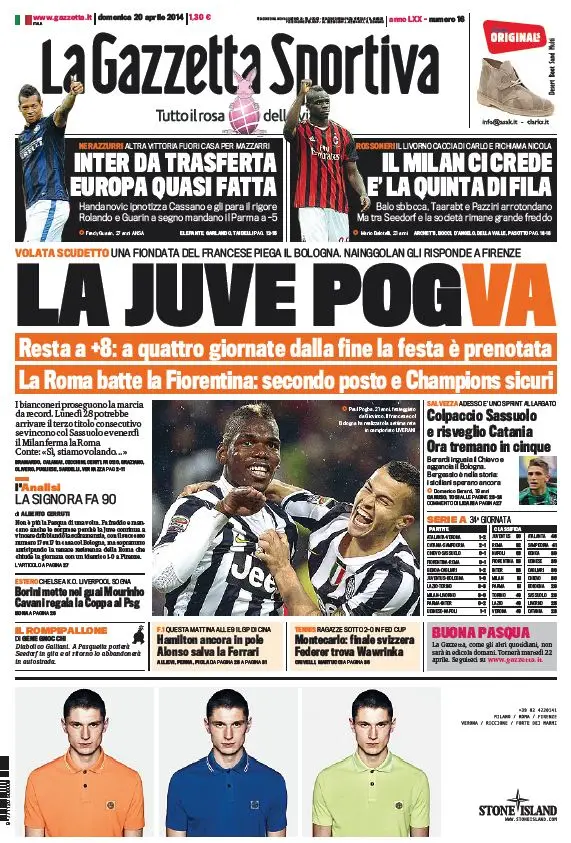 La Gazzetta dello Sport (20-04-14)
