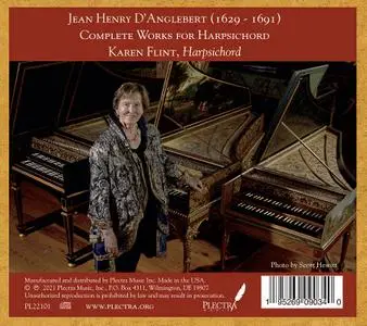 Karen Flint - Jean Henry D'Anglebert: Complete works for Harpsichord [4CDs] (2021)