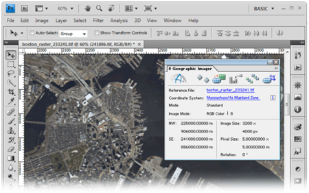 Geographic Imager v2.5 for Photoshop CS3 and CS4
