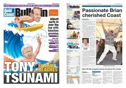 The Gold Coast Bulletin – September 06, 2013
