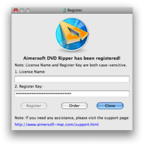 Aimersoft DVD Ripper 1.9.2.1 - (mac osX_intel&ppc)