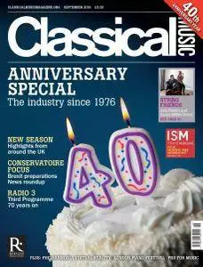 Classical Music - September 2016