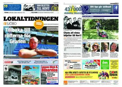 Lokaltidningen Sjöbo – 28 juli 2018