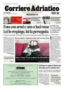 Corriere Adriatico Macerata - 15 Ottobre 2017