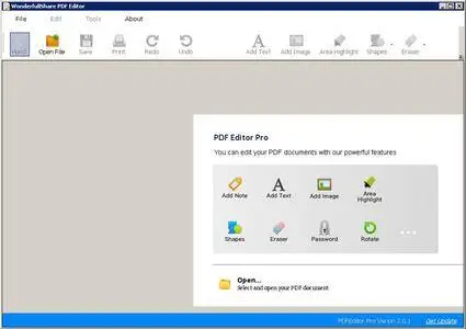 Wonderufulshare PDF Editor Pro 2.0.1 Portable