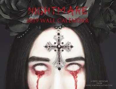 Nightmare - 2019 Wall Calendar