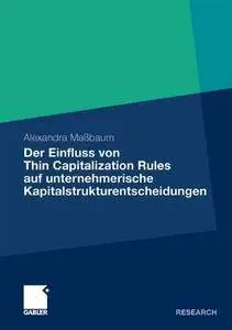 Der Einfluss von Thin Capitalization Rules