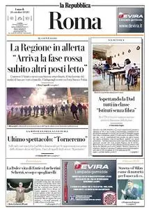 la Repubblica Roma - 26 Ottobre 2020
