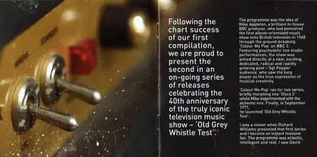 Various Artists - The Old Grey Whistle Test. 40th Anniversary Album (2011) [3CD Set] {Rhino}