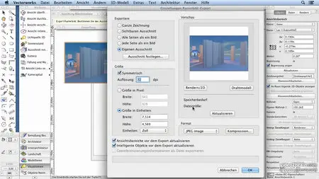 Vectorworks-Visualisierung mit Renderworks