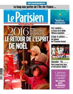 Le Parisien du Dimanche 4 Décembre 2016