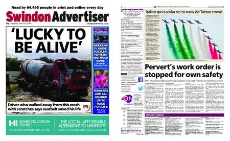 Swindon Advertiser – May 18, 2019