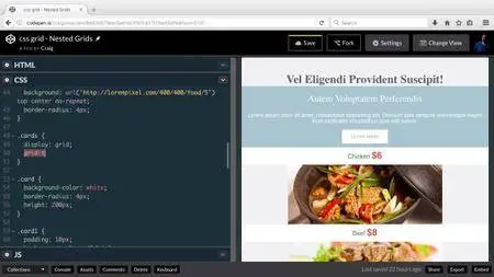 Tutsplus - 3 CSS Grid Projects for Web Designers