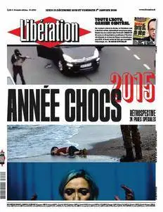 Liberation du Jeudi 31 Decembre 2015