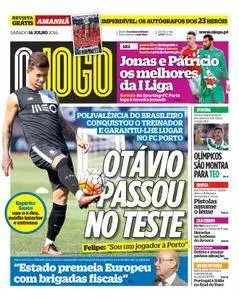 O Jogo - 16 de julho de 2016