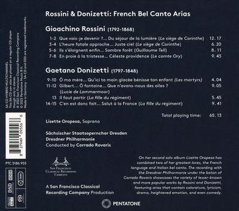 Lisette Oropesa, Corrado Rovaris, Dresdner Philharmonie - Rossini & Donizetti: French Bel Canto Arias (2022)