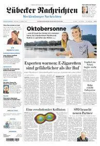 Lübecker Nachrichten Mecklenburg - 17. Oktober 2017