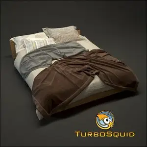 TurboSquid – Photorealistic Bed
