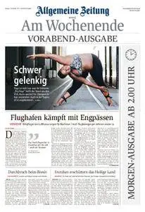 Allgemeine Zeitung Mainz - 09. Dezember 2017
