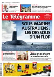 Le Télégramme Lannion Paimpol - 15 Septembre 2023