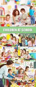 Stock Photo - Children at School