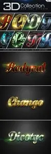 GraphicRiver New 3D Collection Text Effects GO.4