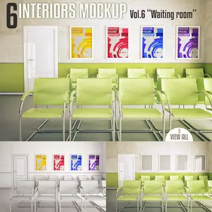 CreativeMarket - Interior Mock-up Vol. 6