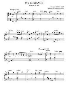 My Romance [Jazz version] (arr. Brent Edstrom) - Lorenz Hart, Rodgers & Hart (Piano Solo)