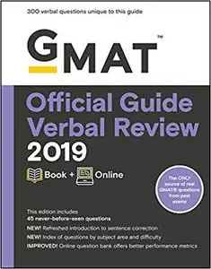 GMAT Official Guide Verbal Review 2019, 3rd Edition