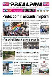 La Prealpina - 19 Giugno 2017