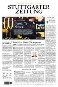 Stuttgarter Zeitung Blick vom Fernsehturm - 30. Dezember 2017