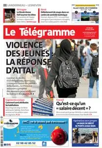 Le Télégramme Landerneau Lesneven - 19 Avril 2024