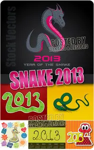 Snake 2013 #7 - Stock Vectors