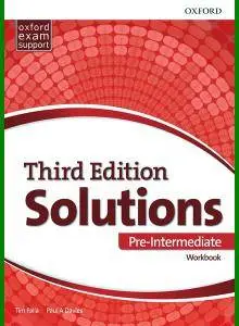 ENGLISH COURSE • Solutions • Pre-Intermediate • Third Edition • Workbook (2017)