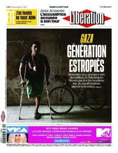 Libération - 21 août 2018
