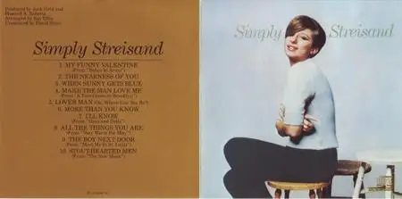 Barbra Streisand - Simply Streisand (1967) [1993, Reissue]