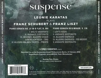 Leonie Karatas plays Franz Schubert & Franz Liszt: Suspense (2022)